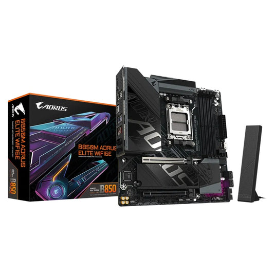 Gigabyte B850M A ELT WF6E, AM5 board with B850 chipset, DDR5 256GB, 16x PCIe5