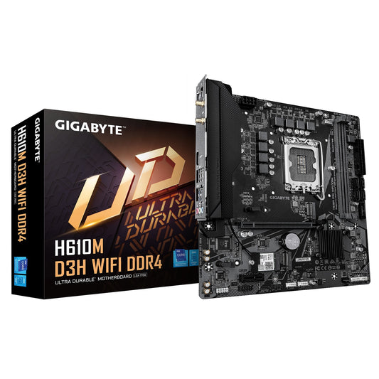 Gigabyte H610M D3H WIFI DDR4 Intel LGA 1700 , 2x DDR4 ~64GB, 1 x HDMI, 1x PCI