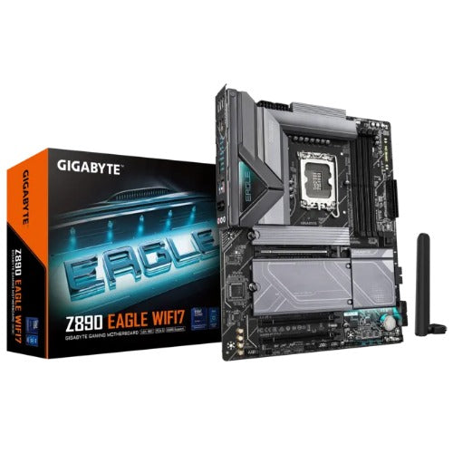 Gigabyte Z890 EAGLE WIFI7 P Intel LGA 1851 ATX Motherboard, 4x DDR5 ~256GB, 3x