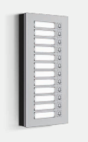 Akuvox Extension Keypad 12 Nameplates Flush Mount Installation