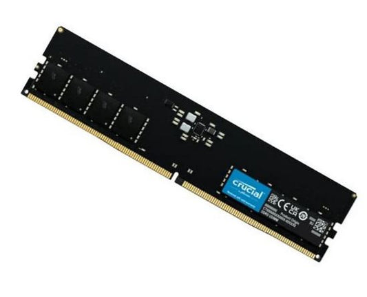 Crucial 8GB (1x8GB) DDR5 UDIMM 5600MHz CL46 Desktop PC Memory ~CT8G48C40U5