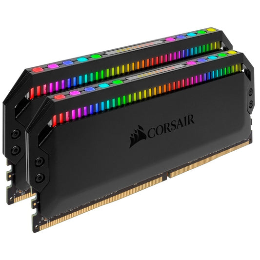 (LS)Corsair Dominator Platinum RGB 32GB (2x16GB) DDR4 3200MHz C16 XMP 2.0 Black Desktop PC Gaming Memory
