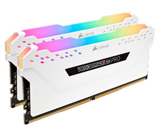 (LS)Corsair Vengeance RGB PRO 16GB (2x8GB) DDR4 3600MHz C18 White Desktop Gaming Memory Intel XMP2.0 AMD Ryzen