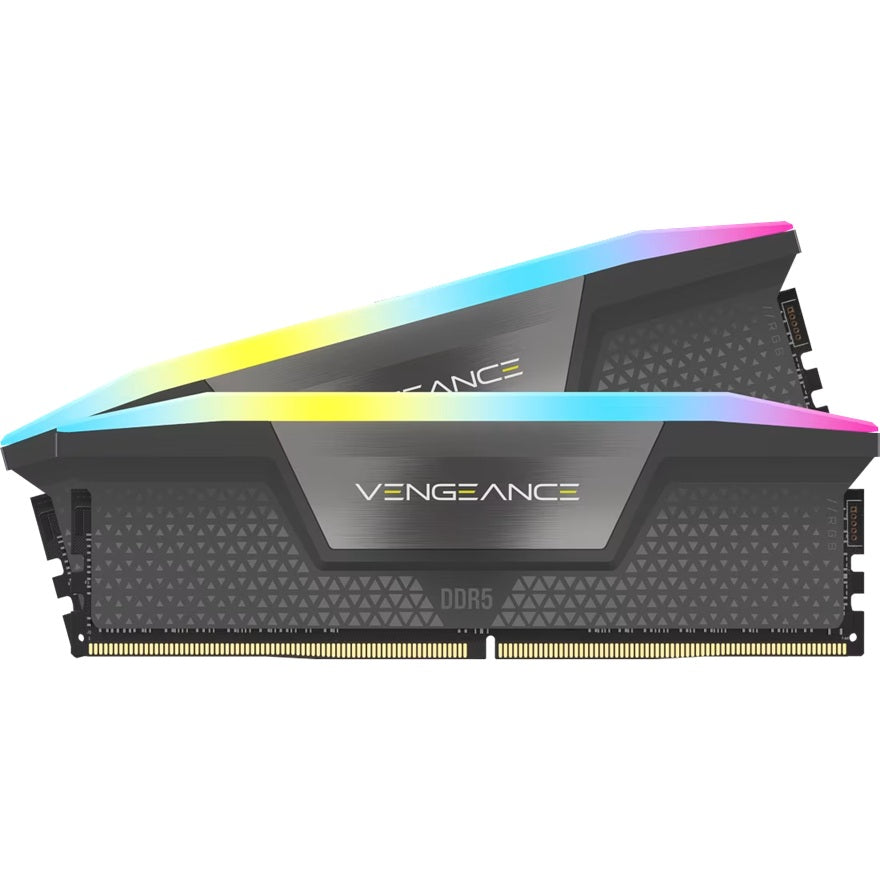 Corsair Vengeance RGB 32GB (2x16GB) DDR5 DRAM Up To 6000MT/s CL38 Memory Kit —