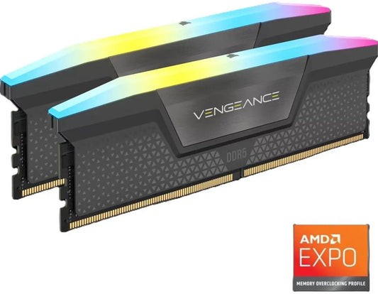 Corsair Vengeance RGB DDR5 16GB (2 x 8GB) DDR5 5200 CL40-40-40-77 1.25V Intel