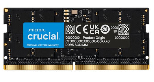 Micron (Crucial)-P Crucial 16GB (1x16GB) DDR5 SODIMM 5600MHz CL46 Notebook