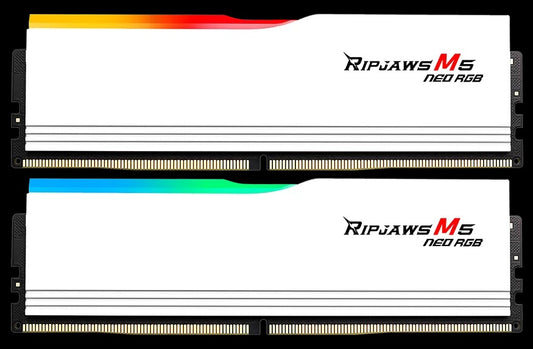 G.SKILL F5-6000J3036F48GX2-RM5NRW 96GB (2 x 48GB)/ DDR5-6000 CL30-36-36-96 1.35V/AMD EXPO/ Ripjaws M5 Neo RGB