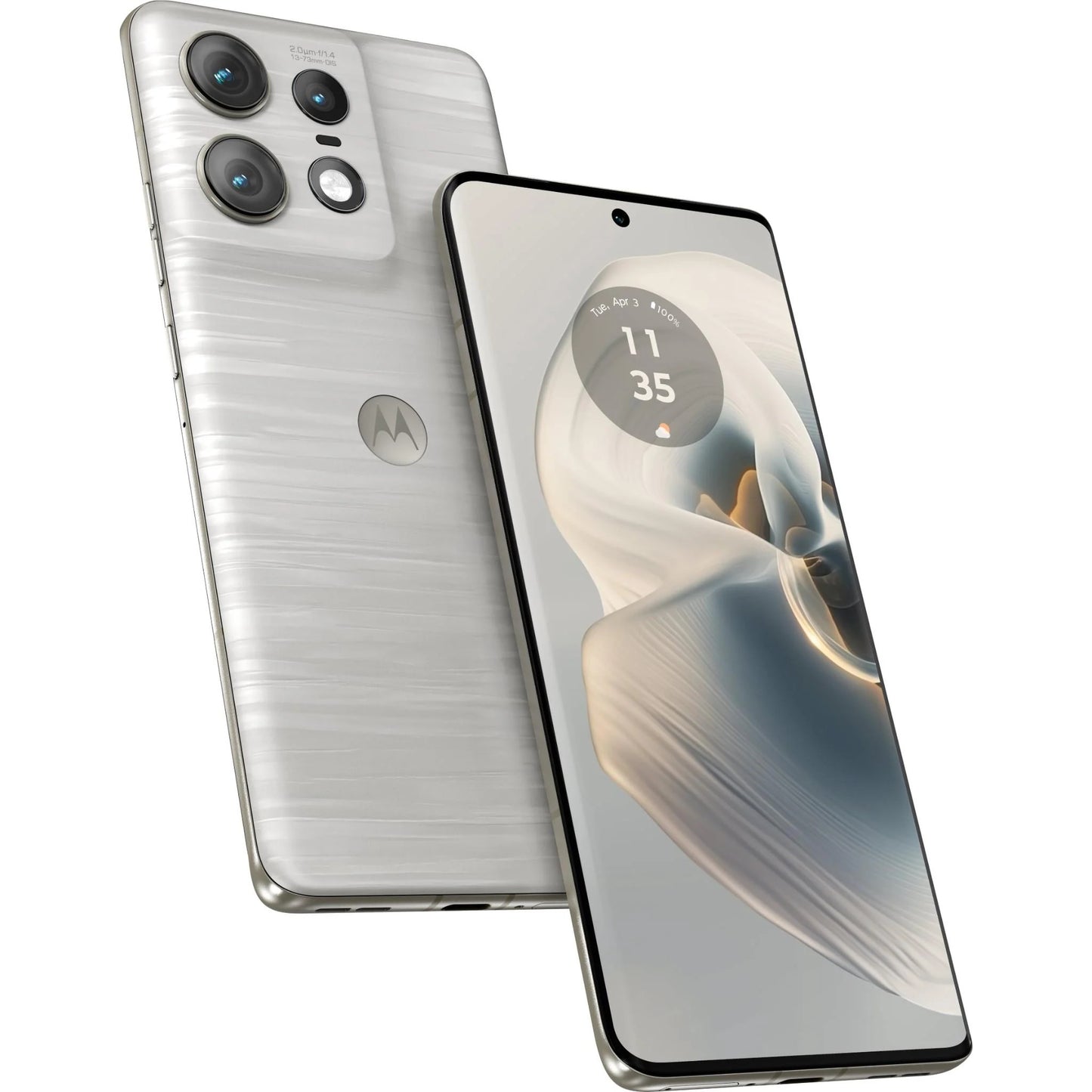 Motorola EDGE 50 PRO 5G 256GB - Moonlight Pearl*AU STOCK*,6.7',OLED,12GB/256GB,50MP/50MP,Dual Sim,Water Protection,4500mAh ,2 Years Warranty