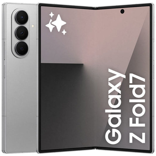 Samsung Galaxy Z Fold7 5G 512GB - Silver Shadow *AU STOCK*, 8.0', QXGA+, 120Hz, 12GB/512GB, 200MP/10MP, Single+ eSIM, 4400mAh, 2 Years Warranty