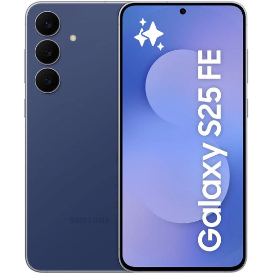 Samsung Galaxy S25 FE 5G 256GB - Navy *AU STOCK*, 6.7', Full HD+, 120Hz, 8GB/256GB, 50MP/12MP, Single+ eSIM, AI, 4900mAh, 2 Years Warranty