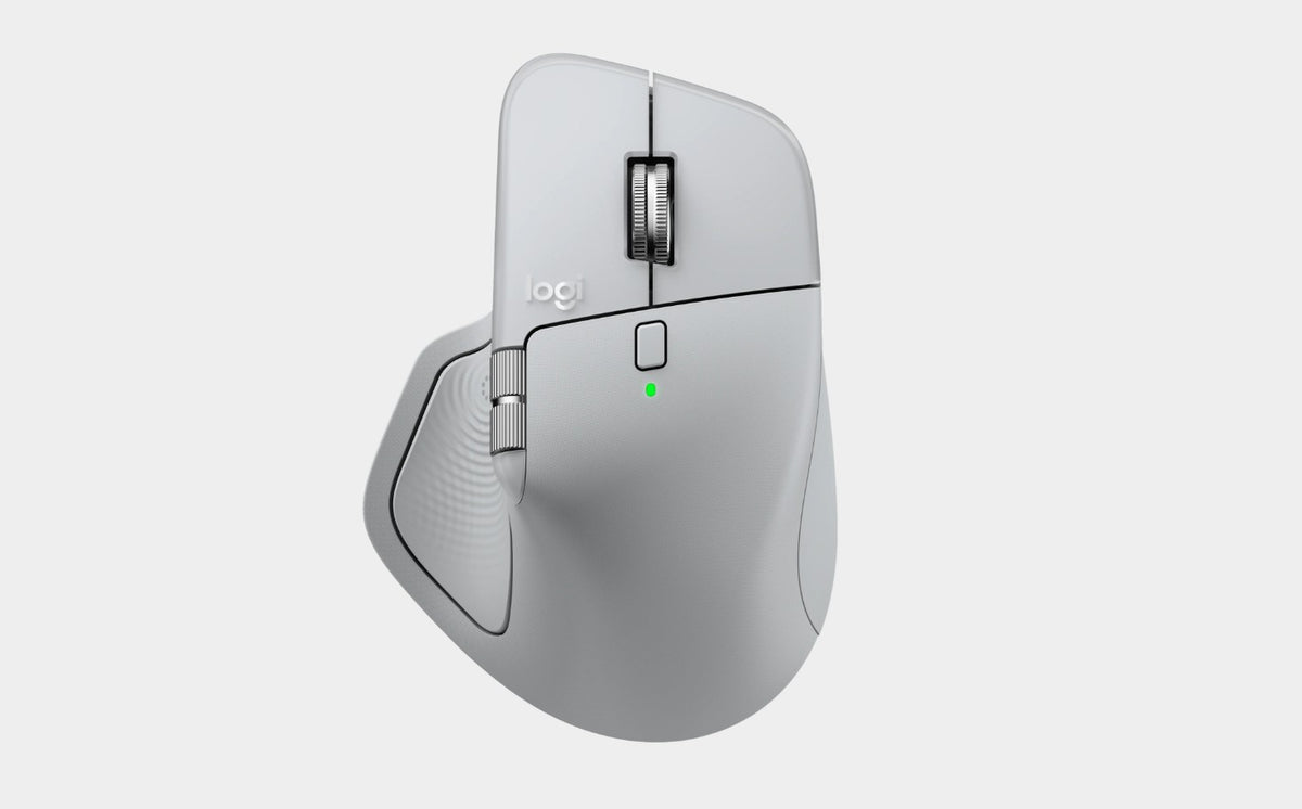 Logitech MX Master 4 Wireless Mouse - Pale Grey