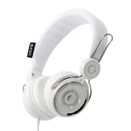 Moki Drops White Headphones