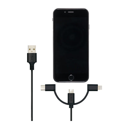 Moki International Moki 3 in 1 Charge Cable