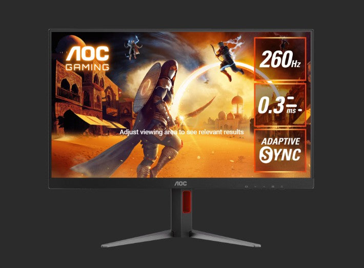 AOC 27' 260Hz 2560 Ã— 1440 (QHD) 0.3ms Fast IPS HDMI2.0 Ã— 1 DisplayPort1.4 Ã— 1 Adaptive Sync DisplayHDR 400 Gaming Monitor