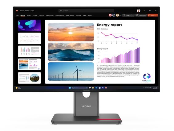 LENOVO ThinkVision P24Q-40 23.8'/24' QHD USB-C Docking Monitor 2K 2560x1440