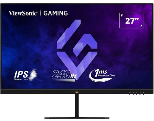 ViewSonic 27' FHD IPS Gaming, 240Hz, 1ms MPRT, HDR10, FreeSync, G‑Sync