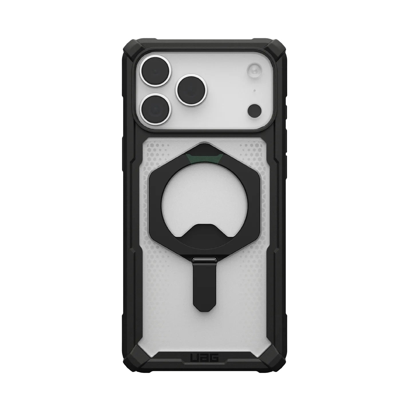 UAG Plasma XTE MagSafe Apple iPhone 17 Pro (6.3') Rugged Case - Black/Clear (11452711404G),  20ft. Drop Protection (6.1M), 1 Years  Warranty