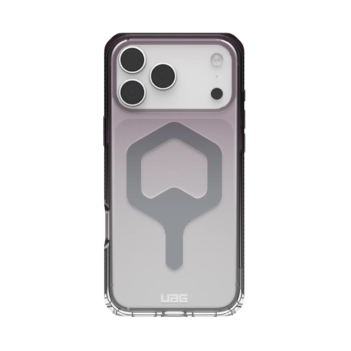 UAG Plyo MagSafe Apple iPhone 17 Pro (6.3') Rugged Case - Black/Clear Ombré (11452911404G), 16ft. Drop Protection (4.9M), 10 Years Warranty