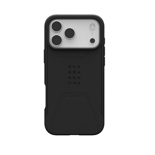 UAG Civilian Magsafe Apple iPhone 17 Pro Max (6.9') Rugged Case - Black (114546114040), 20ft. Drop Protection (6M), Raised Screen, 10 Years Warranty