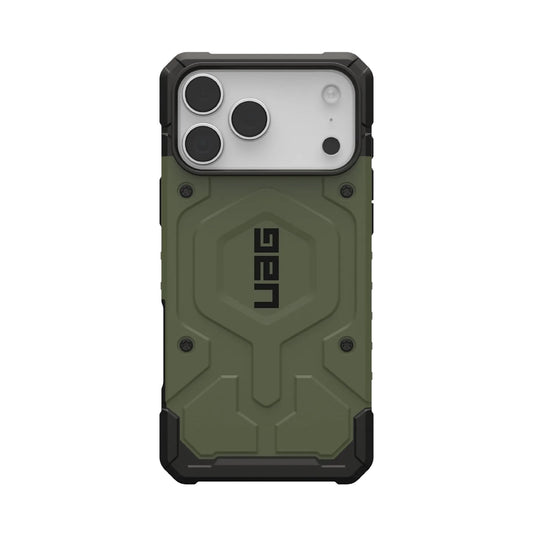 UAG Pathfinder MagSafe Apple iPhone 17 Pro Max (6.9') Rugged Case - Olive (114549117272), 18ft. Drop Protection (5.4M), 10 Years Warranty