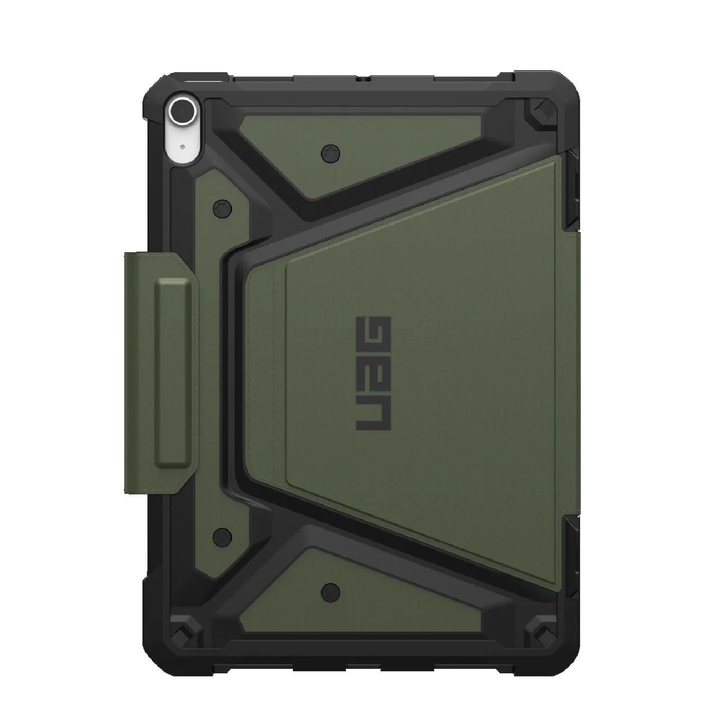UAG Metropolis SE Apple iPad Air (11') (M3/M2) (7th/6th Gen) Folio Rugged Case - Olive (124473117272), DROP+ Military Standard, 10 Years Warranty