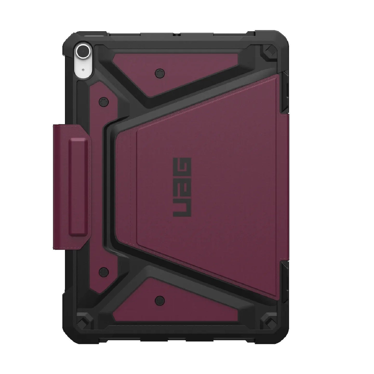 UAG Metropolis SE Apple iPad Air (11') (M3/M2) (7th/6th Gen) Folio Rugged Case - Bordeaux (124473119049), DROP+ Military Standard, 10 Years Warranty
