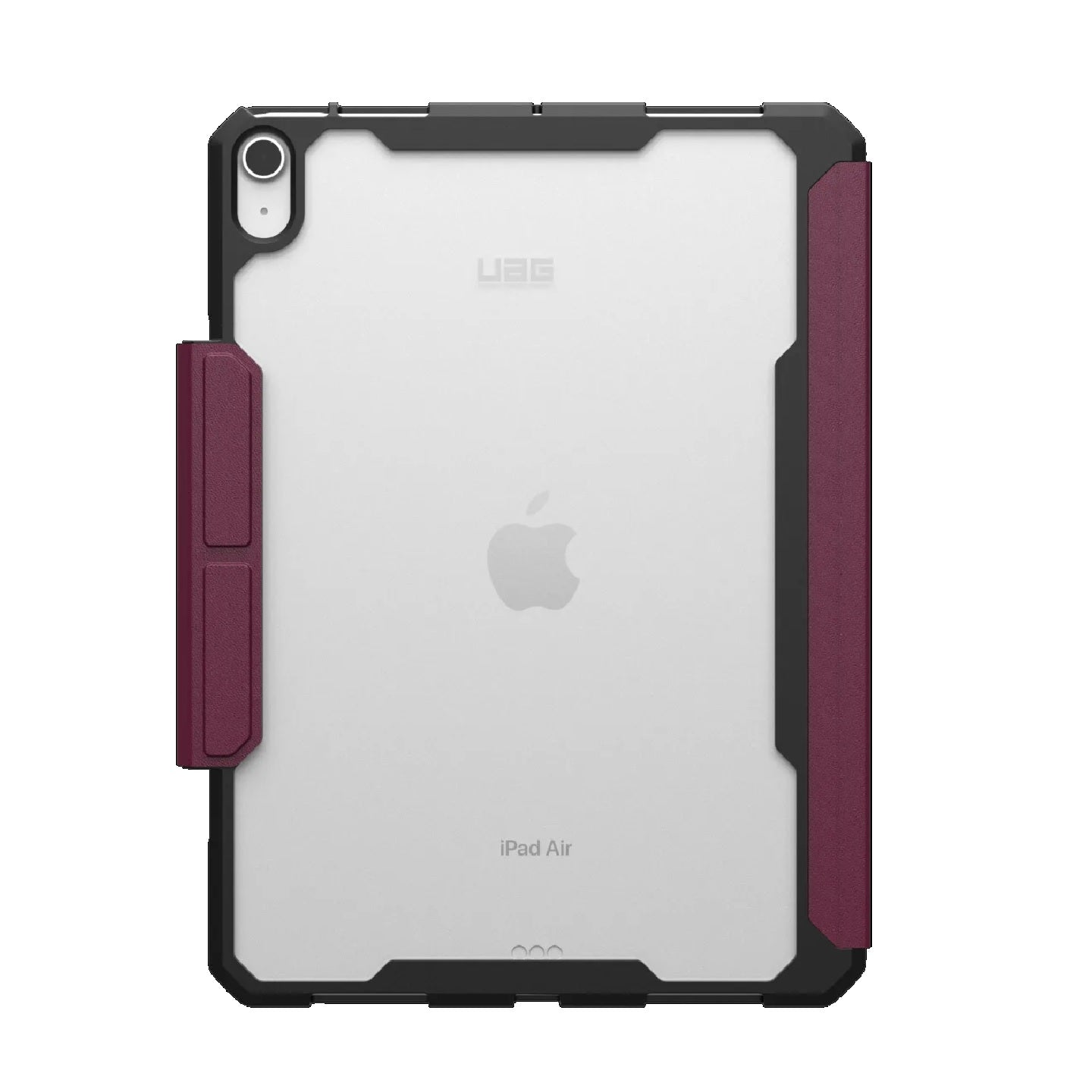 UAG Essential Armor Apple iPad Air (11') (M3/M2) (7th/6th Gen) Folio Rugged Case - Bordeaux (124474119049), DROP+ Military Standard,10 Years Warranty