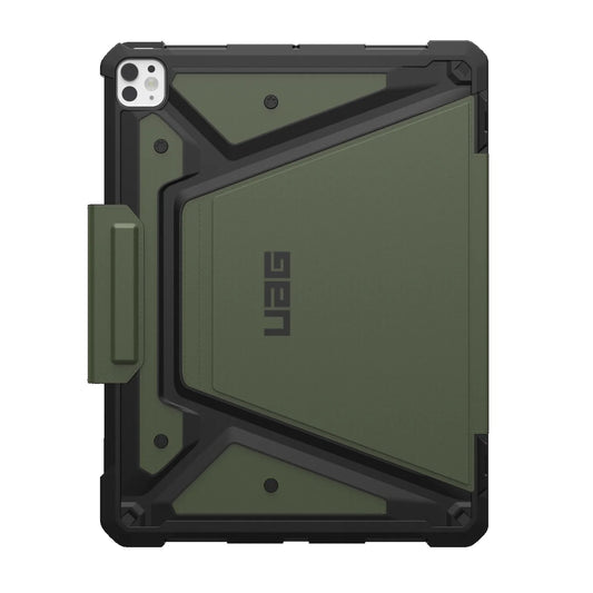 UAG Metropolis SE Apple iPad Pro M4 (13') (7th Gen) Folio Rugged Case - Olive (124476117272), DROP+ Military Standard, 10 Years Warranty