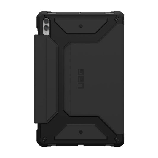 UAG Metropolis SE Samsung Galaxy Tab S10 Ultra / Tab S9 Ultra (14.6') Folio Rugged Case-Black(224341114040), DROP+ Military Standard,10 Years Warranty