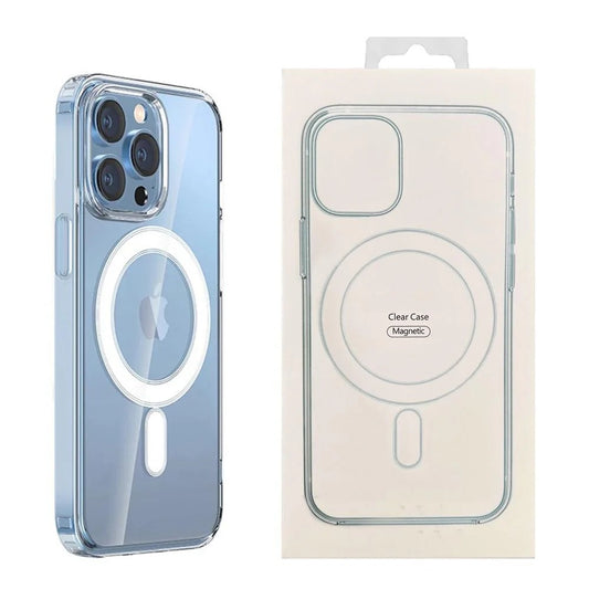 USP Apple iPhone 16 Clear Case with MagSafe - Crystal Clear, Scratch Resistant, Magnetic, Durable & Lightweight, ShockProof