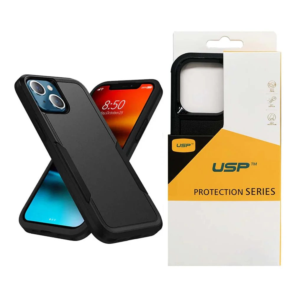 USP Apple iPhone 17 Pro (6.3') Armor Light Case with MagSafe Black - Two Tough Layers, No Slip Grippy Edges, DropProof, Slim, Seek, Pocket Fit