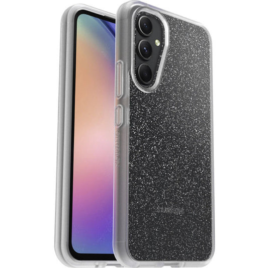 OtterBox React Samsung Galaxy S23+ 5G (6.6') Case Stardust (Clear Glitter) - (77-91309), Antimicrobial, DROP+ Military Standard, 7 Years Warranty