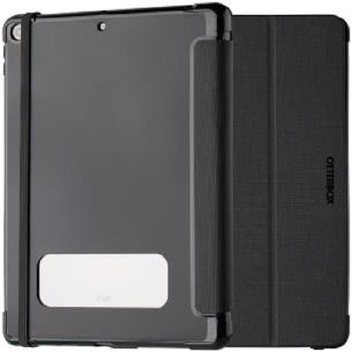 OtterBox React Folio Apple iPad (10.2') (9th/8th/7th Gen) Case Black - No Retail Packaging - (77-92197), DROP+ Military Standard, 7 Years Warranty