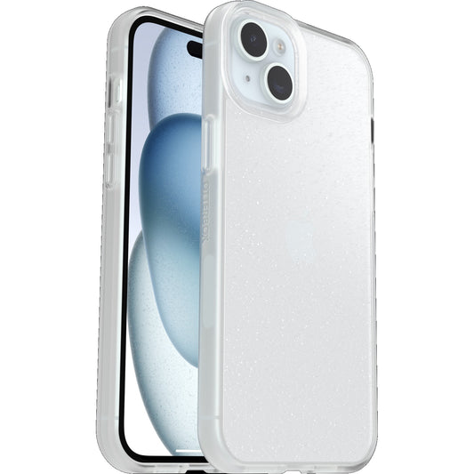OtterBox React Apple iPhone 15 Plus / iPhone 14 Plus (6.7') Case Stardust (Clear Glitter) - (77-92773), DROP+ Military Standard,7 Years Warranty