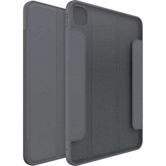 OtterBox Symmetry Folio Apple iPad Pro M4 (11') (5th Gen) Case Thunderstorm (Black) - No Retail Packaging - (77-95522),Pencil Holder, 7 Years Warranty