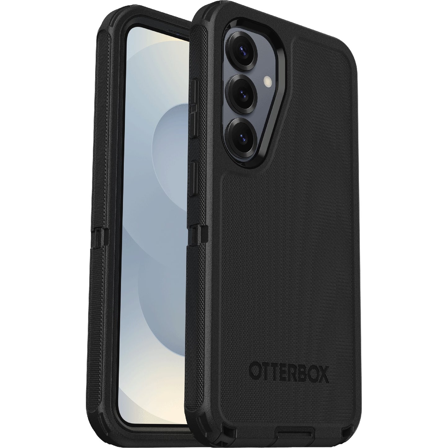 OtterBox Defender Samsung Galaxy S25 5G (6.2') Case Black No Retail Packaging - (77-97361), DROP+ 7X Military Standard, 7 Years Warranty