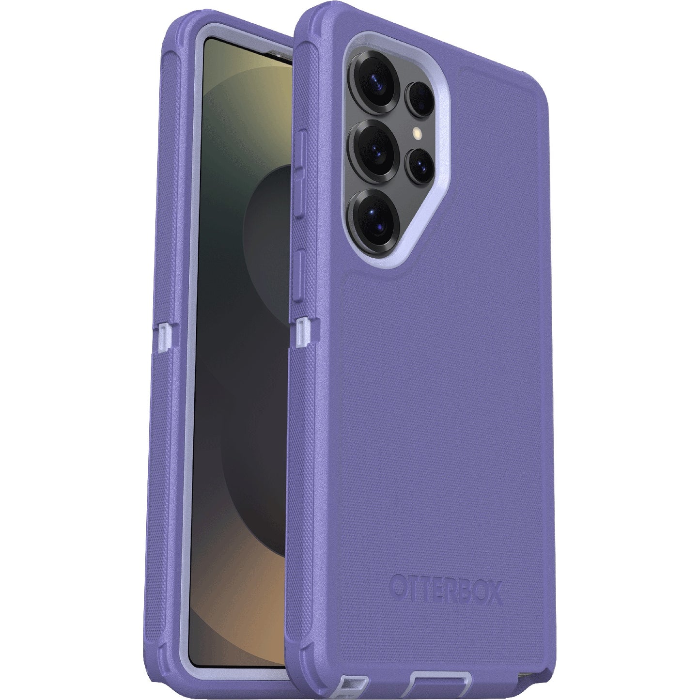 OtterBox Defender Samsung Galaxy S25 Ultra 5G (6.9') Case Mountain Majesty Purple - (77-97620), DROP+ 7X Military Standard, 7 Years Warranty