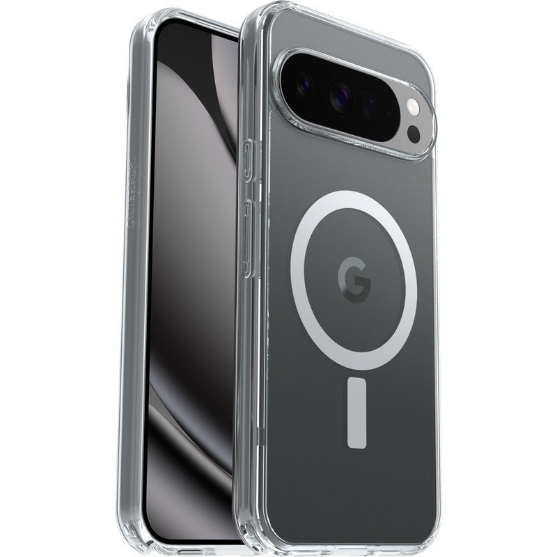 OtterBox Symmetry Clear Magnets Google Pixel 10/Pixel 10 Pro - Case Clear (77-98095), DROP+ 3X Military Standard, 7 Years Warranty
