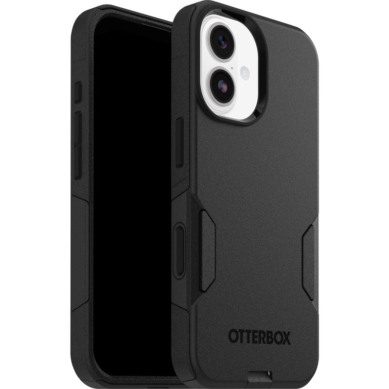 OtterBox Commuter Apple iPhone 17 (6.3') Case Black - (77-98294), DROP+ 3X Military Standard, Pocket Friendly, Hassle-Free, 7 Years Warranty