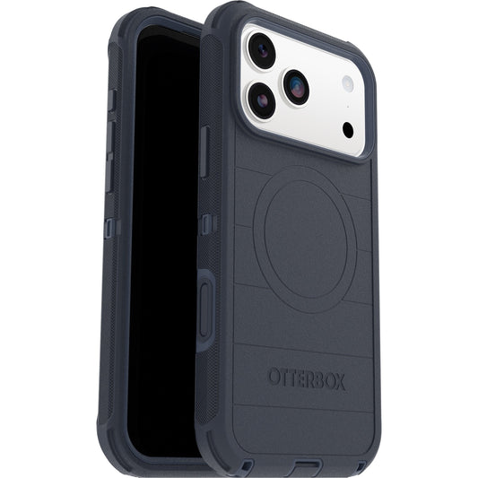 OtterBox Defender Pro MagSafe Apple iPhone 17 Pro Max (6.9') Case Blue Sentiment - (77-98396), DROP+ 7X Military Standard, Tri-Layer, 7 Years Warranty