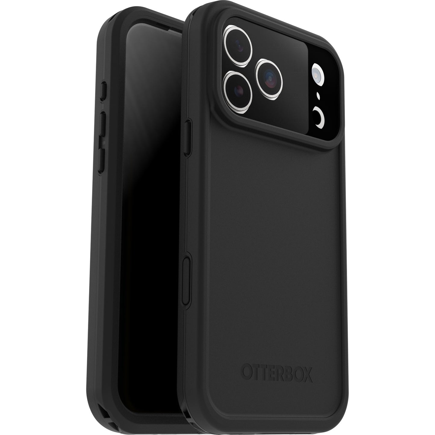 OtterBox Fre MagSafe Apple iPhone 17 Pro Max (6.9') Case Black - (77-99772),  DROP+ 5X Military Standard, Camera Control, 7 Years Warranty