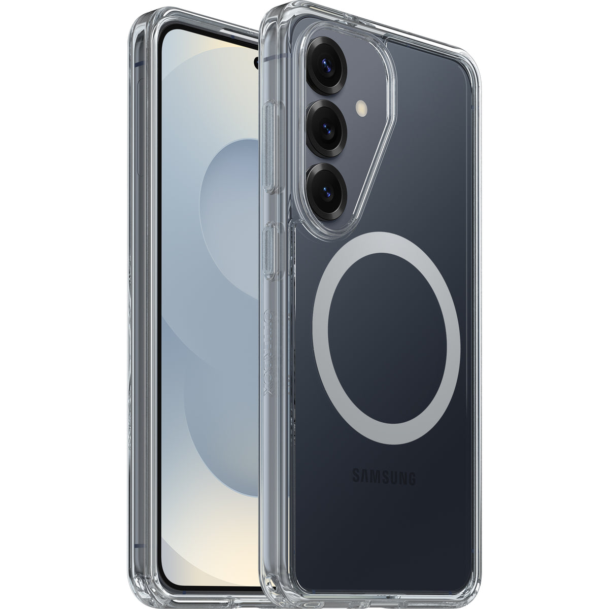 OtterBox Symmetry Clear Magnets Samsung Galaxy S26 5G (6.3') Case Clear