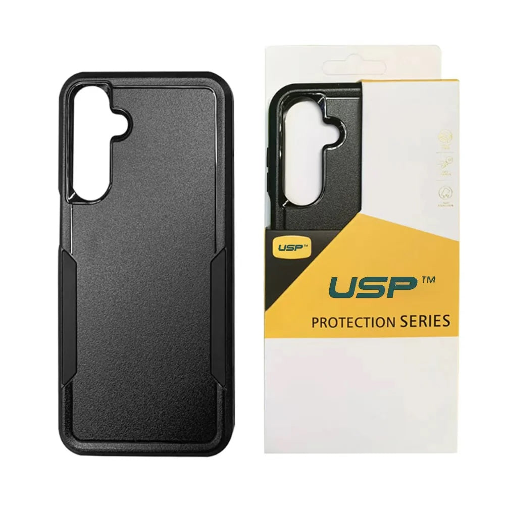 USP Rugged Samsung Galaxy A37 5G (6.7') Armor Light Case Black - No-Slip