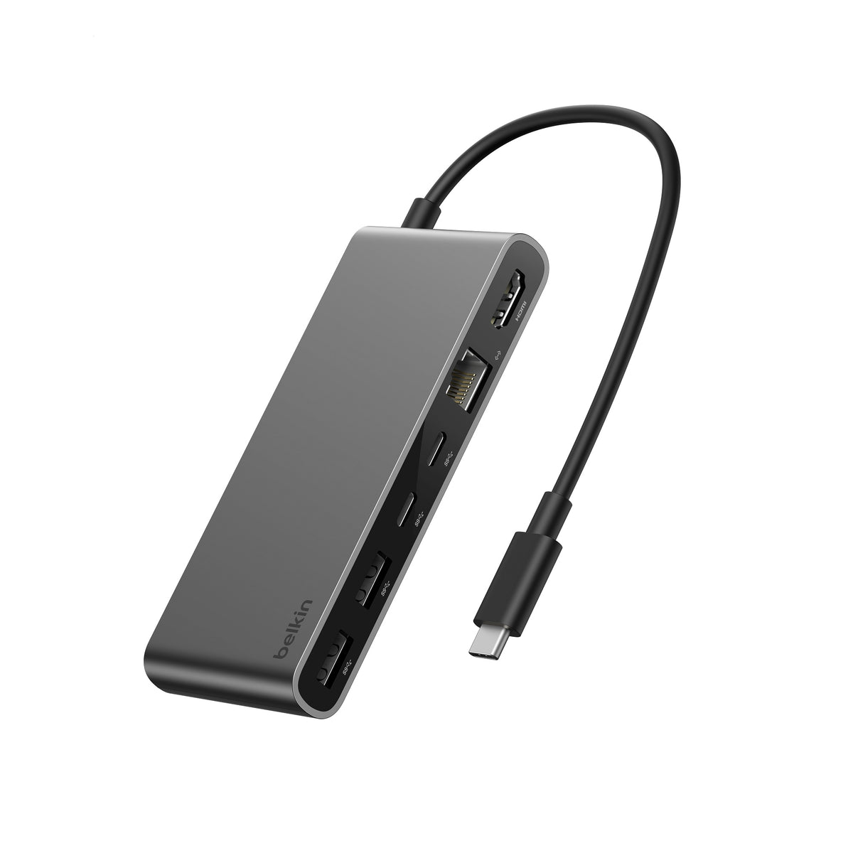 Belkin Connect 8-Port USB-C Hub with 2.5Gb Ethernet - (INC024fqSGY),100W