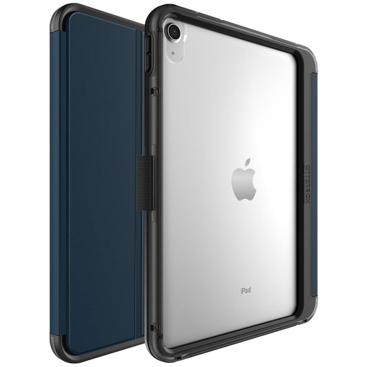 OtterBox Symmetry Folio Apple iPad (11.0') 11th Gen (A16) / iPad 10th Gen (10.9') Case Coastal Evening (Clear/Blue) -(77-89965), 7 Years Warranty