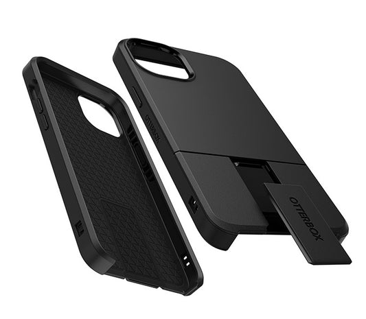OtterBox uniVERSE Apple iPhone 16e / iPhone 14 / iPhone 13 Case Black - (77-91384), Raised Edges Protect Camera and Touchscreen, 7 Years Warranty