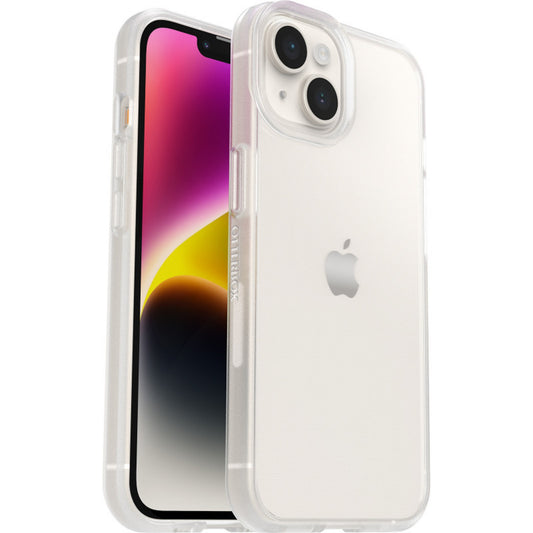 OtterBox React Apple iPhone 16e / iPhone 14 Case Clear - (77-88884), DROP+ Military Standard, Raised Edges, Hard Case, Soft Grip,7 Years Warranty