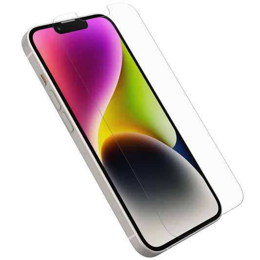 OtterBox Trusted Glass Apple iPhone 16e / iPhone 14 / iPhone 13 / iPhone 13 Pro Screen Protector Clear-(77-88913),2x Anti-Scratch,2 Years Warranty