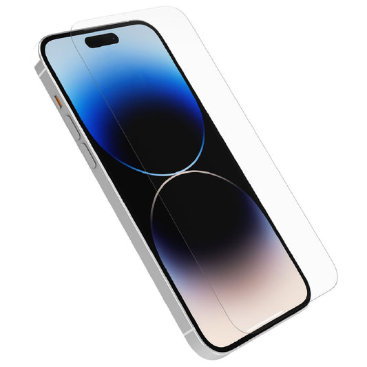 OtterBox Trusted Glass Apple iPhone 14 Pro Max Screen Protector Clear - (77-88921), 2x Anti-Scratch, Drop Defense, 9H Hardness, 2 Years Warranty