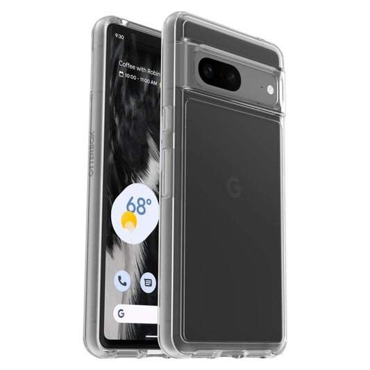 OtterBox Symmetry Clear Google Pixel 7 5G (6.3') Case Clear - (77-89610), Antimicrobial, DROP+ 3X Military Standard, Ultra-Sleek, 7 Years Warranty